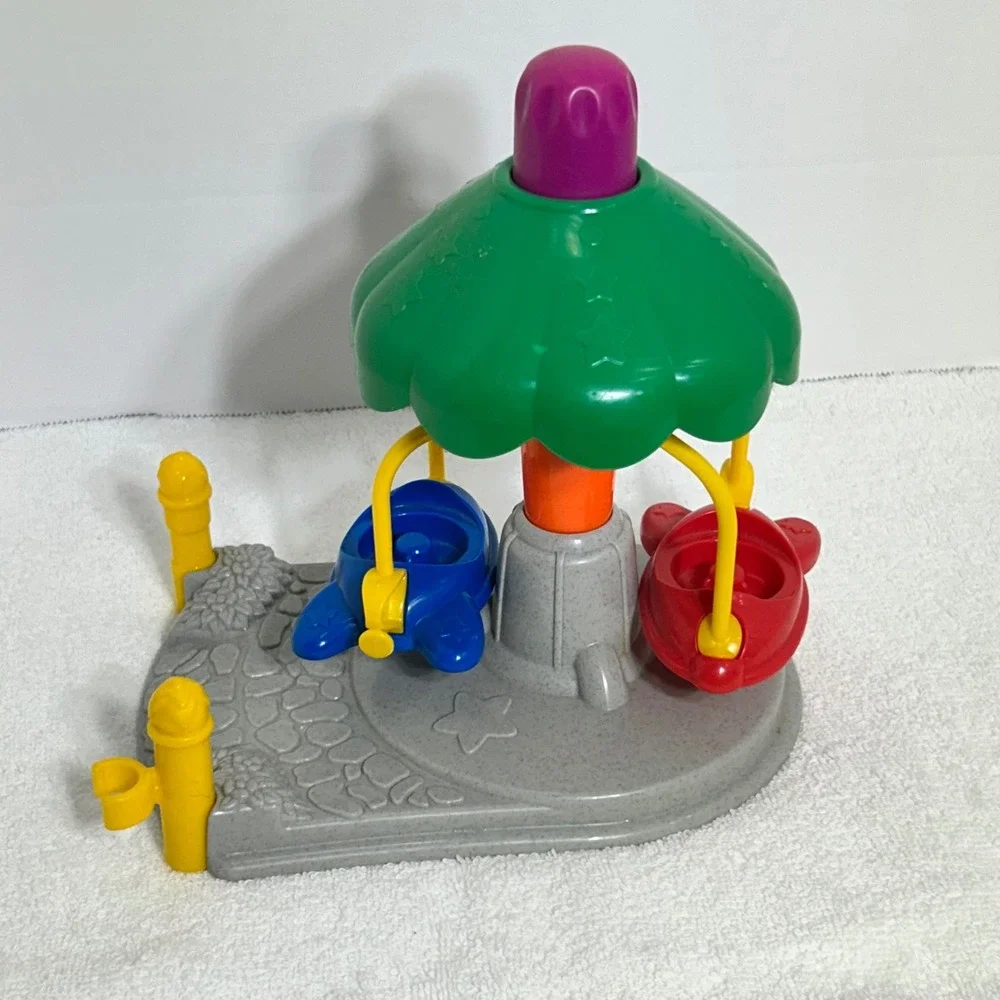 Fisher‎ Price Little People Spin n Fly Airplane Ride Carousel 2003 Mattel B0011